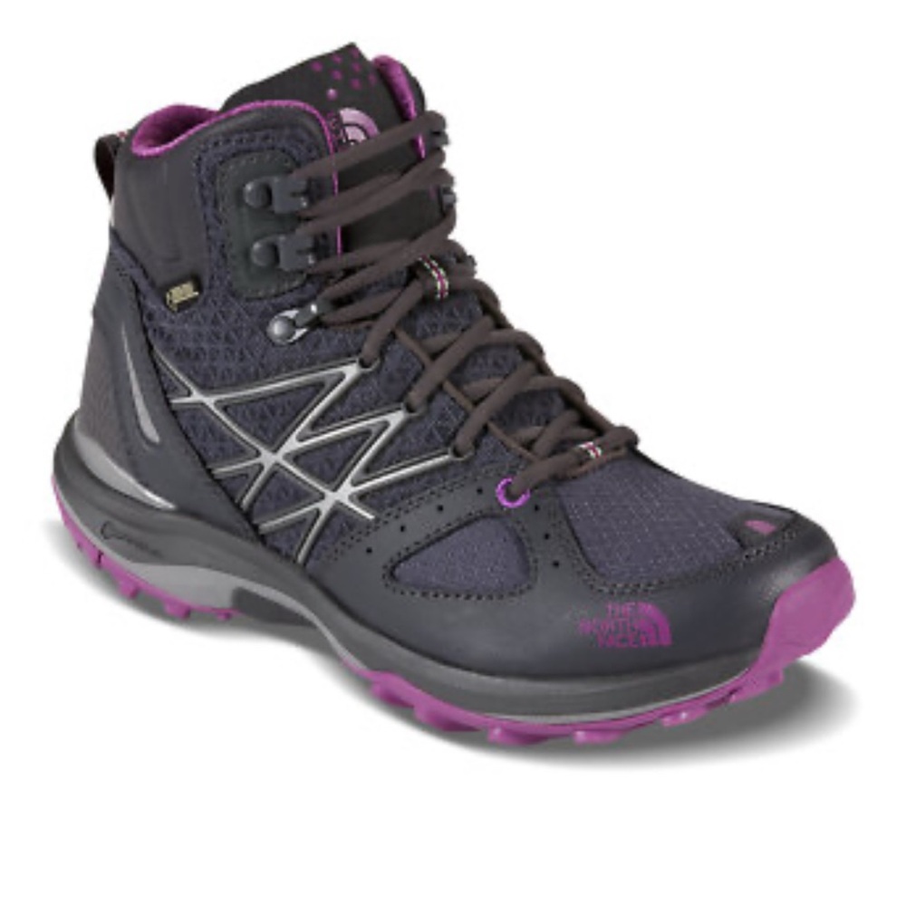 The North Face Shadow Grey/purple Ultra Fastpack Mid GTX